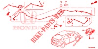 ANTENA/ALTIFALANTE (LH) para Honda CIVIC DIESEL 2.2 EXCLUSIVE 5 portas 6 velocidades manuais 2012