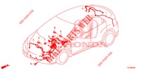 CABLAGEM (1) (LH) para Honda CIVIC DIESEL 2.2 EXCLUSIVE 5 portas 6 velocidades manuais 2012