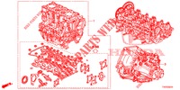 CONJ. MOTOR/CONJ. CAIXA VELOCIDADES (DIESEL) (2.2L) para Honda CIVIC DIESEL 2.2 EXCLUSIVE 5 portas 6 velocidades manuais 2012