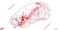 CABLAGEM (1) (LH) para Honda CIVIC DIESEL 2.2 S 5 portas 6 velocidades manuais 2012