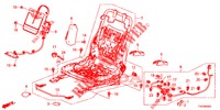 COMP. BANCO FR. (D.) (SIEGE REGLAGE MANUEL) para Honda CIVIC DIESEL 2.2 S 5 portas 6 velocidades manuais 2012