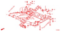 ESTRUTURA SECUNDARIA DIANTEIRA  para Honda CIVIC DIESEL 2.2 S 5 portas 6 velocidades manuais 2012