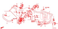 TUBO FLEXIVEL LAVA/CONDUTA (DIESEL) (LH) para Honda CIVIC DIESEL 2.2 S 5 portas 6 velocidades manuais 2012