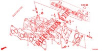 COLECTOR ADMISSAO (DIESEL) (2.2L) para Honda CIVIC DIESEL 2.2 EXECUTIVE 5 portas 6 velocidades manuais 2012