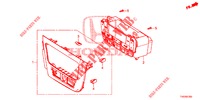 CONTROLO AQUECEDOR (LH) para Honda CIVIC DIESEL 2.2 EXECUTIVE 5 portas 6 velocidades manuais 2012