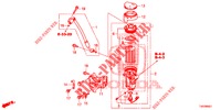 TUBO METALICO COMBUSTIVEL/FILTRO REDE COMBUSTIVEL (DIESEL) para Honda CIVIC DIESEL 2.2 EXECUTIVE 5 portas 6 velocidades manuais 2012
