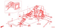 CORPO ACELERADOR (1.4L) para Honda CIVIC 1.4 S 5 portas 6 velocidades manuais 2013