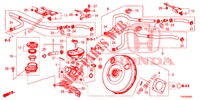 BOMBA PRINCIPAL TRAVOES/SERVO FREIO (LH) para Honda CIVIC 1.4 EXECUTIVE 5 portas 6 velocidades manuais 2013