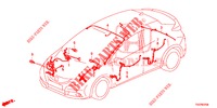 CABLAGEM (4) (LH) para Honda CIVIC 1.4 EXECUTIVE 5 portas 6 velocidades manuais 2013
