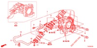 CORPO ACELERADOR (1.4L) para Honda CIVIC 1.4 EXECUTIVE 5 portas 6 velocidades manuais 2013