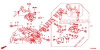 ALAVANCA MUDANCAS (DIESEL) (1.6L) para Honda CIVIC DIESEL 1.6 EXECUTIVE 5 portas 6 velocidades manuais 2013