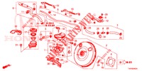 BOMBA PRINCIPAL TRAVOES/SERVO FREIO (DIESEL) (LH) para Honda CIVIC DIESEL 1.6 EXECUTIVE 5 portas 6 velocidades manuais 2013