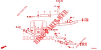 TUBO FLEXIVEL LAVA/CONDUTA (DIESEL) (1.6L) para Honda CIVIC DIESEL 1.6 EXECUTIVE 5 portas 6 velocidades manuais 2013