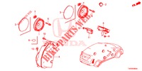 ANTENA/ALTIFALANTE  para Honda CIVIC DIESEL 1.6 LIFESTYLE 5 portas 6 velocidades manuais 2013