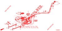 TUBO DO ENCHEDOR DE COMBUSTIVEL (DIESEL) para Honda CIVIC DIESEL 1.6 LIFESTYLE 5 portas 6 velocidades manuais 2013