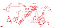 TUBO METALICO INSTALACAO/BOMBA DE VACUO (DIESEL) (1.6L) para Honda CIVIC DIESEL 1.6 LIFESTYLE 5 portas 6 velocidades manuais 2013