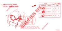 FICHA ELECTRICA (ARRIERE) para Honda CIVIC 1.8 COMFORT 5 portas automática de 5 velocidades 2013