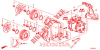 AR CONDICIONADO (COMPRESSEUR) (1.8L) para Honda CIVIC 1.8 EXECUTIVE 5 portas 6 velocidades manuais 2013