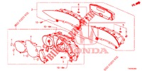 VELOCIMETRO  para Honda CIVIC 1.8 EXECUTIVE 5 portas automática de 5 velocidades 2013