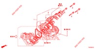 CORPO ACELERADOR (1.8L) para Honda CIVIC 1.8 LIFESTYLE 5 portas 6 velocidades manuais 2013