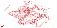 ESTRUTURA SECUNDARIA DIANTEIRA  para Honda CIVIC 1.8 LIFESTYLE 5 portas 6 velocidades manuais 2013
