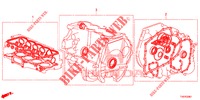 KIT JUNTAS/ CONJ. CAIXA VELOCIDADES (1.8L) para Honda CIVIC 1.8 S 5 portas 6 velocidades manuais 2013