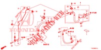 AR CONDICIONADO (FLEXIBLES/TUYAUX) (DIESEL) (2.2L) (LH) para Honda CIVIC DIESEL 2.2 EXECUTIVE 5 portas 6 velocidades manuais 2013