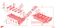 CABECA MOTOR (DIESEL) (2.2L) para Honda CIVIC DIESEL 2.2 EXECUTIVE 5 portas 6 velocidades manuais 2013