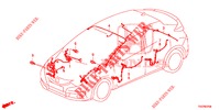 CABLAGEM (4) (LH) para Honda CIVIC DIESEL 2.2 EXECUTIVE 5 portas 6 velocidades manuais 2013