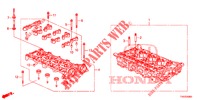 CABECA MOTOR (DIESEL) (2.2L) para Honda CIVIC DIESEL 2.2 S 5 portas 6 velocidades manuais 2013