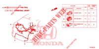 FICHA ELECTRICA (ARRIERE) para Honda CIVIC DIESEL 2.2 S 5 portas 6 velocidades manuais 2013