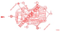 OLHAL (INFERIEUR) para Honda CIVIC DIESEL 2.2 S 5 portas 6 velocidades manuais 2013