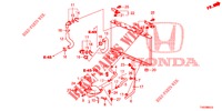TUBO FLEXIVEL RADIADOR/DEPOSITO RESERVA (DIESEL) (2.2L) para Honda CIVIC DIESEL 2.2 S 5 portas 6 velocidades manuais 2013