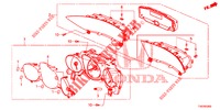 VELOCIMETRO  para Honda CIVIC DIESEL 2.2 S 5 portas 6 velocidades manuais 2013