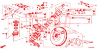 BOMBA PRINCIPAL TRAVOES/SERVO FREIO (LH) para Honda CIVIC 1.8 EXECUTIVE 5 portas automática de 5 velocidades 2014