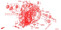 CONVERSOR BINARIO  para Honda CIVIC 1.8 EXECUTIVE 5 portas automática de 5 velocidades 2014