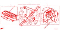 KIT JUNTAS/ CONJ. CAIXA VELOCIDADES (1.8L) para Honda CIVIC 1.8 EXECUTIVE 5 portas automática de 5 velocidades 2014
