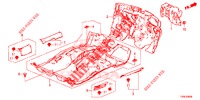 TAPETE PISO/ISOLADOR  para Honda CIVIC 1.8 EXECUTIVE 5 portas automática de 5 velocidades 2014