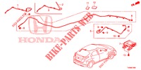 ANTENA/ALTIFALANTE (LH) para Honda CIVIC DIESEL 1.6 LIFSTYLE 5 portas 6 velocidades manuais 2016