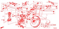 BOMBA PRINCIPAL TRAVOES/SERVO FREIO (LH) para Honda CIVIC 1.8 ELEGANCE 5 portas automática de 5 velocidades 2016