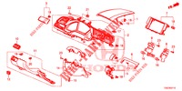 GUARNICAO INSTRUMENTOS (COTE DE CONDUCTEUR) (LH) para Honda CIVIC  1.0 S 5 portas 6 velocidades manuais 2017