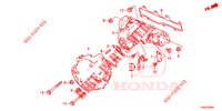 ISOLADOR CARBURADOR/ COLECTOR ADMISSAO  para Honda CIVIC DIESEL 1.6 MID 5 portas 6 velocidades manuais 2018