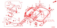 PAINEL PORTA TRASEIRA(2 PORTAS)  para Honda CIVIC DIESEL 1.6 MID 5 portas 6 velocidades manuais 2018