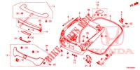 PAINEL PORTA TRASEIRA(2 PORTAS)  para Honda CIVIC DIESEL 1.6 S 5 portas 6 velocidades manuais 2018