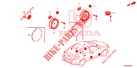 ANTENA/ALTIFALANTE  para Honda CIVIC DIESEL 1.6 S 5 portas automática de 9 velocidades 2018