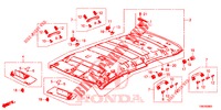 FORRO TECTO  para Honda CIVIC TOURER DIESEL 1.6 COMFORT 5 portas 6 velocidades manuais 2014
