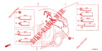 CABLAGEM (7) para Honda CIVIC TOURER DIESEL 1.6 EXECUTIVE 5 portas 6 velocidades manuais 2014