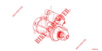 MOTOR ARRANQUE (DIESEL) (DENSO) para Honda CIVIC TOURER DIESEL 1.6 S 5 portas 6 velocidades manuais 2014