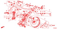 BOMBA PRINCIPAL TRAVOES/SERVO FREIO (DIESEL) (LH) para Honda CIVIC TOURER DIESEL 1.6 EXECUTIVE 5 portas 6 velocidades manuais 2014