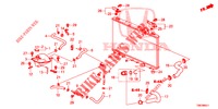 TUBO FLEXIVEL RADIADOR/DEPOSITO RESERVA (DIESEL) para Honda CIVIC TOURER DIESEL 1.6 EXECUTIVE 5 portas 6 velocidades manuais 2014